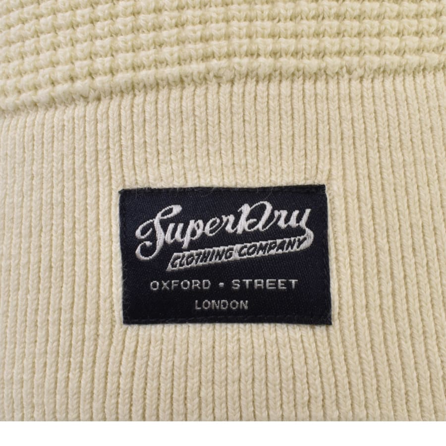 Superdry waffle jumper clearance